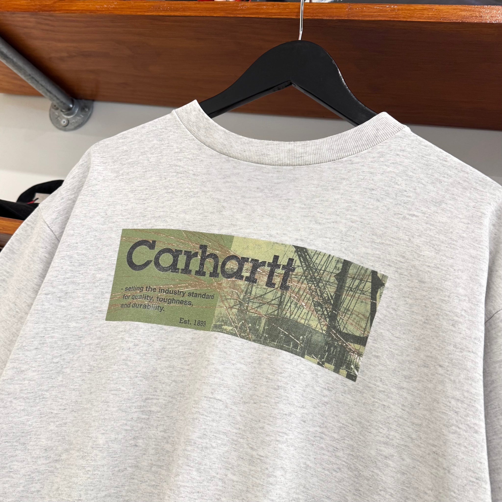 1990'S CARHARTT GRAPHIC TEE - L/XL