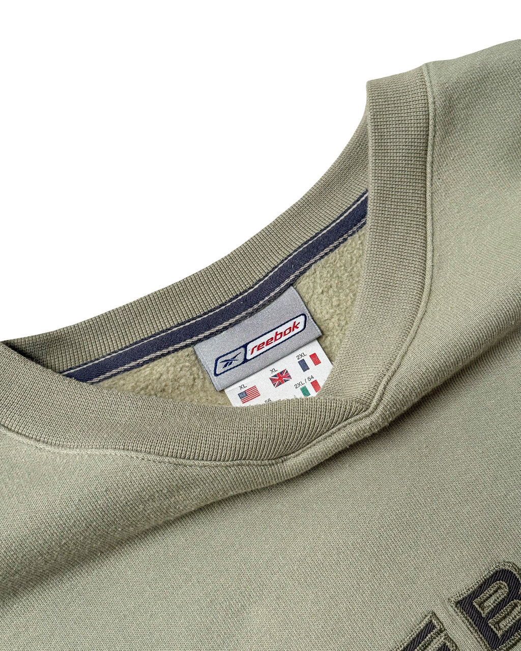 2000'S REEBOK EMBROIDERED PULLOVER SWEATSHIRT - XXL