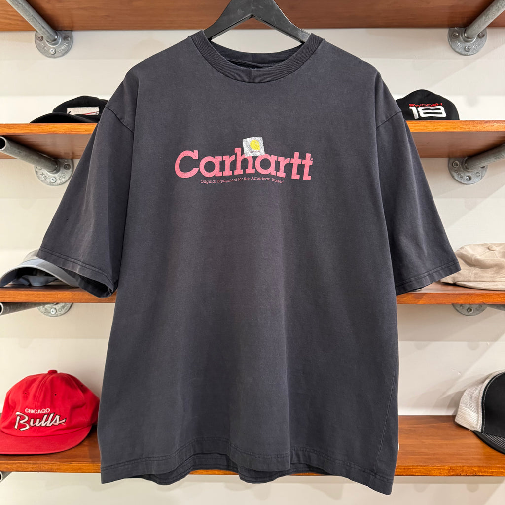 1990'S CARHARTT SPELLOUT TEE - L/XL