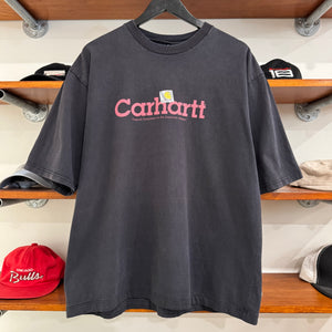 1990'S CARHARTT SPELLOUT TEE - L/XL