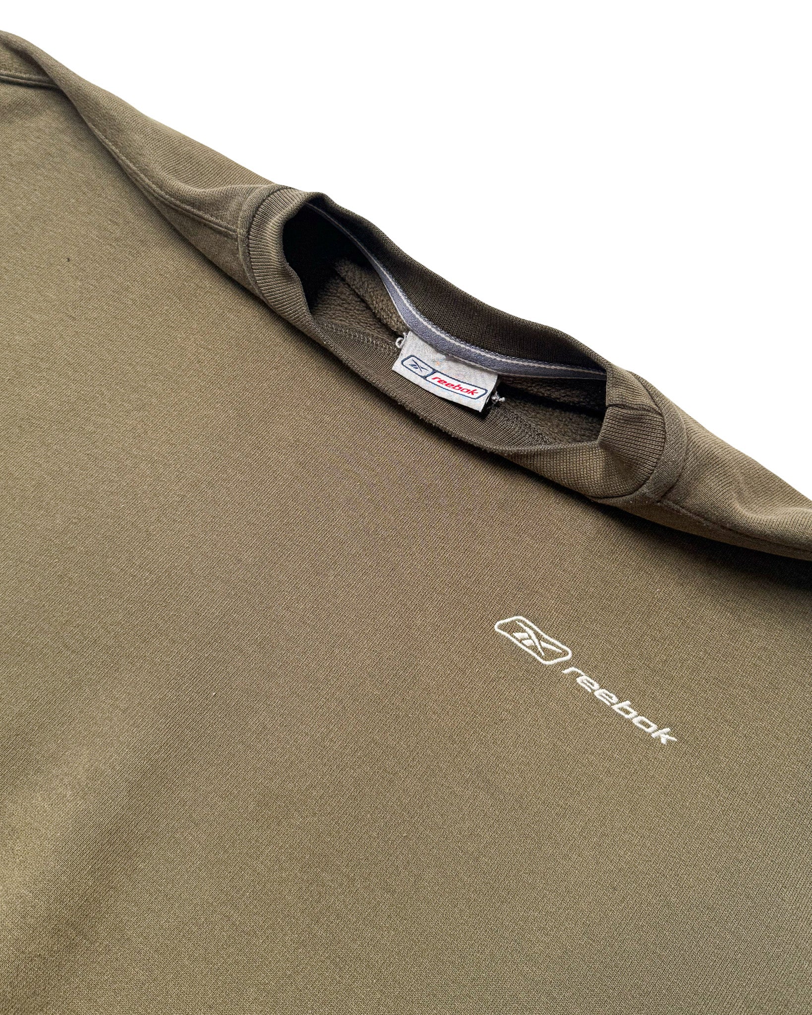 2000'S REEBOK EMBROIDERED SWEATSHIRT - L