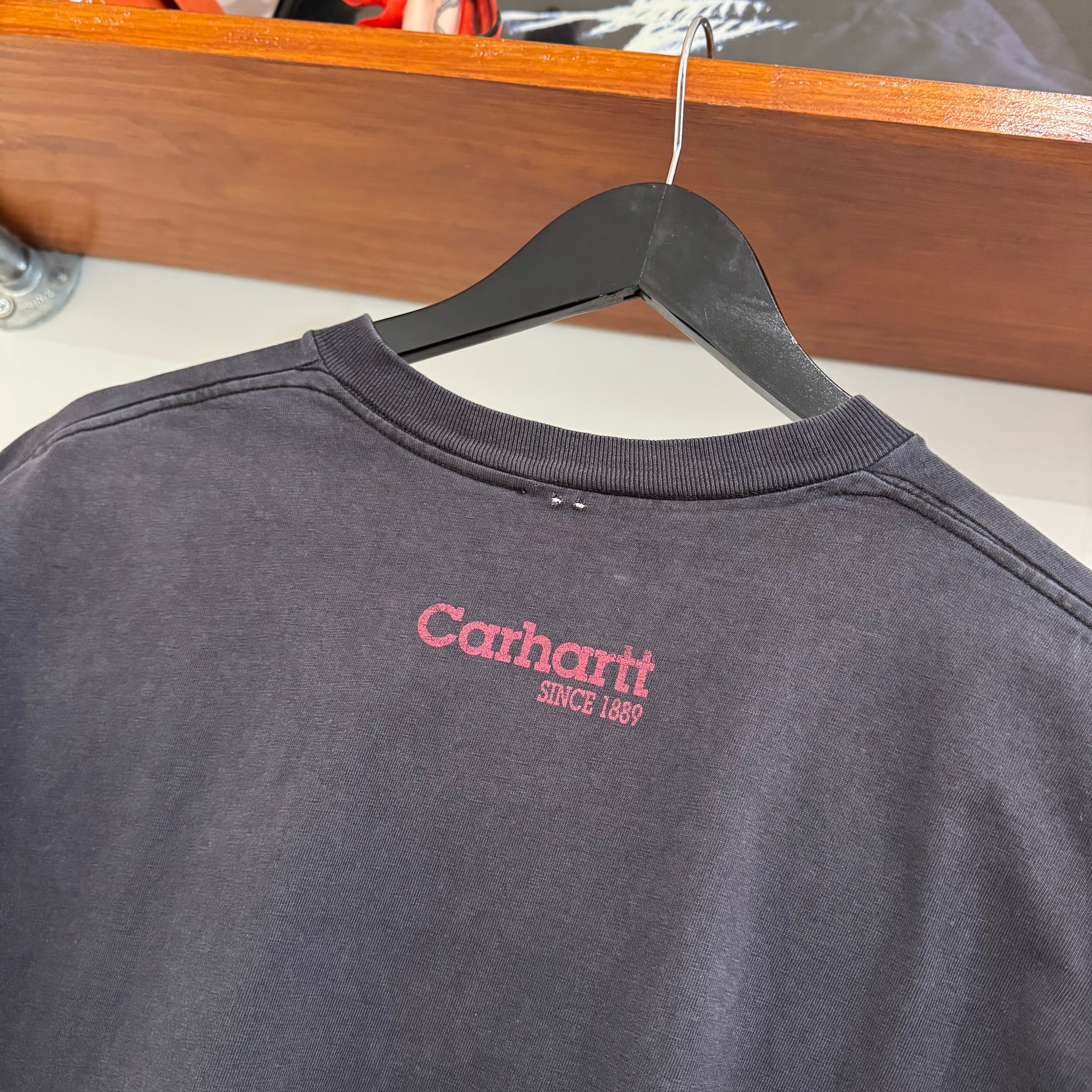 1990'S CARHARTT SPELLOUT TEE - L/XL