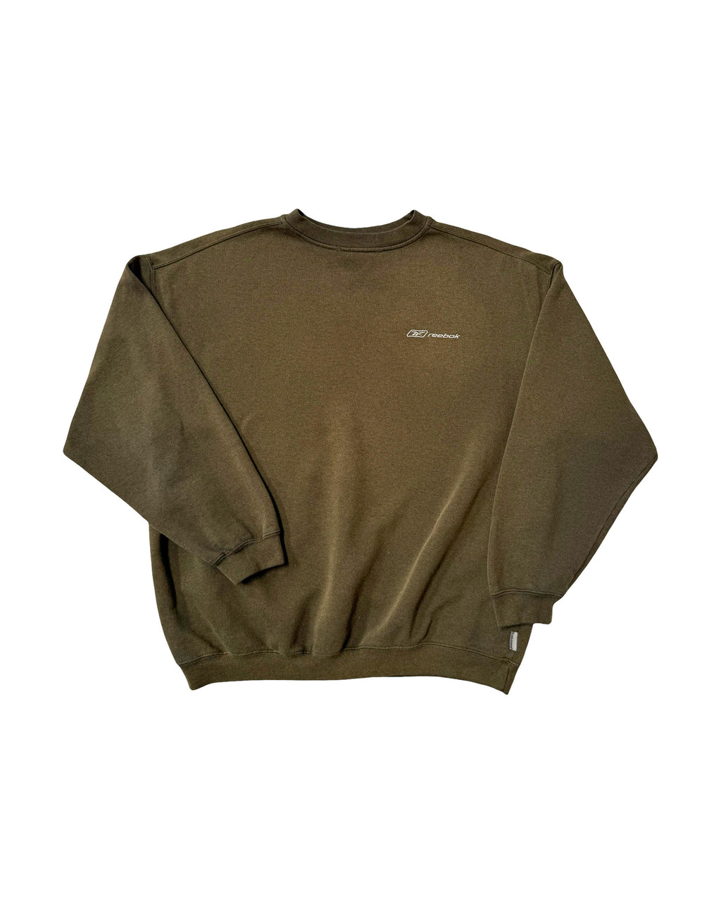 2000'S REEBOK EMBROIDERED SWEATSHIRT - L