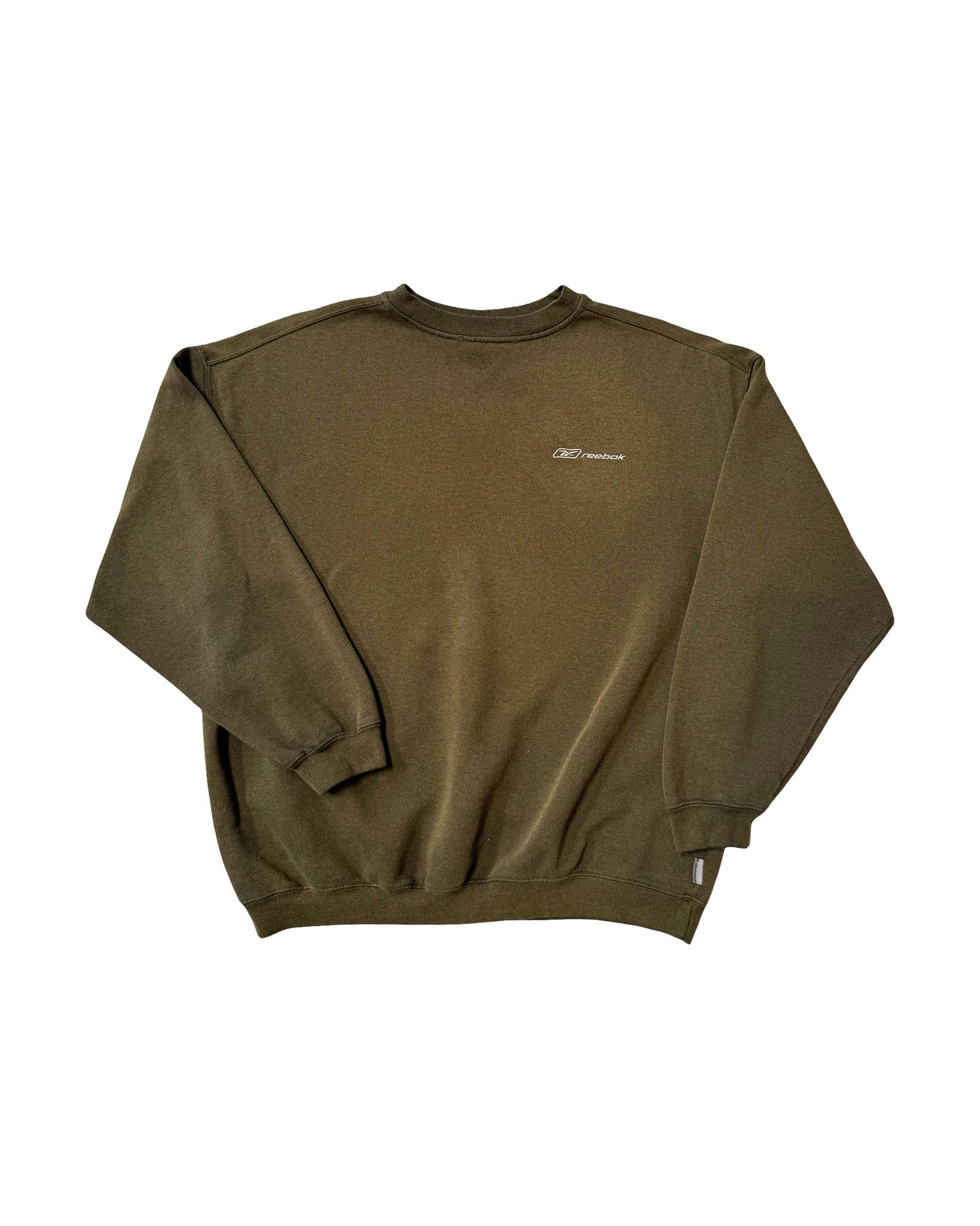 2000'S REEBOK EMBROIDERED SWEATSHIRT - L