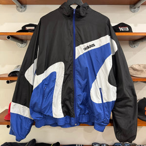 1980'S ADIDAS LOGO WAVY JACKET - XL