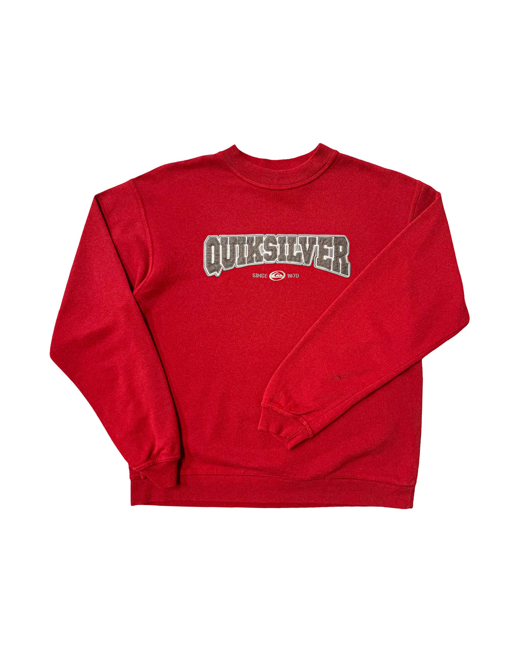 1990'S QUIKSILVER SPELLOUT SWEATSHIRT - M