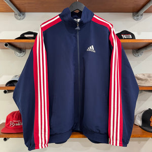 1990'S ADIDAS LOGO 3-STRIPE JACKET - XL