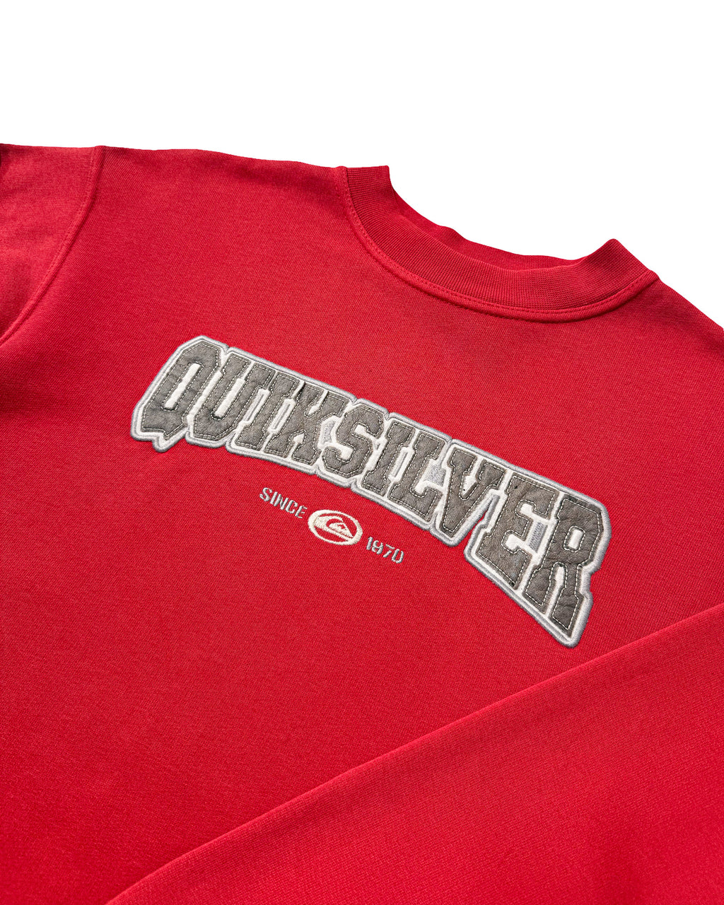 1990'S QUIKSILVER SPELLOUT SWEATSHIRT - M
