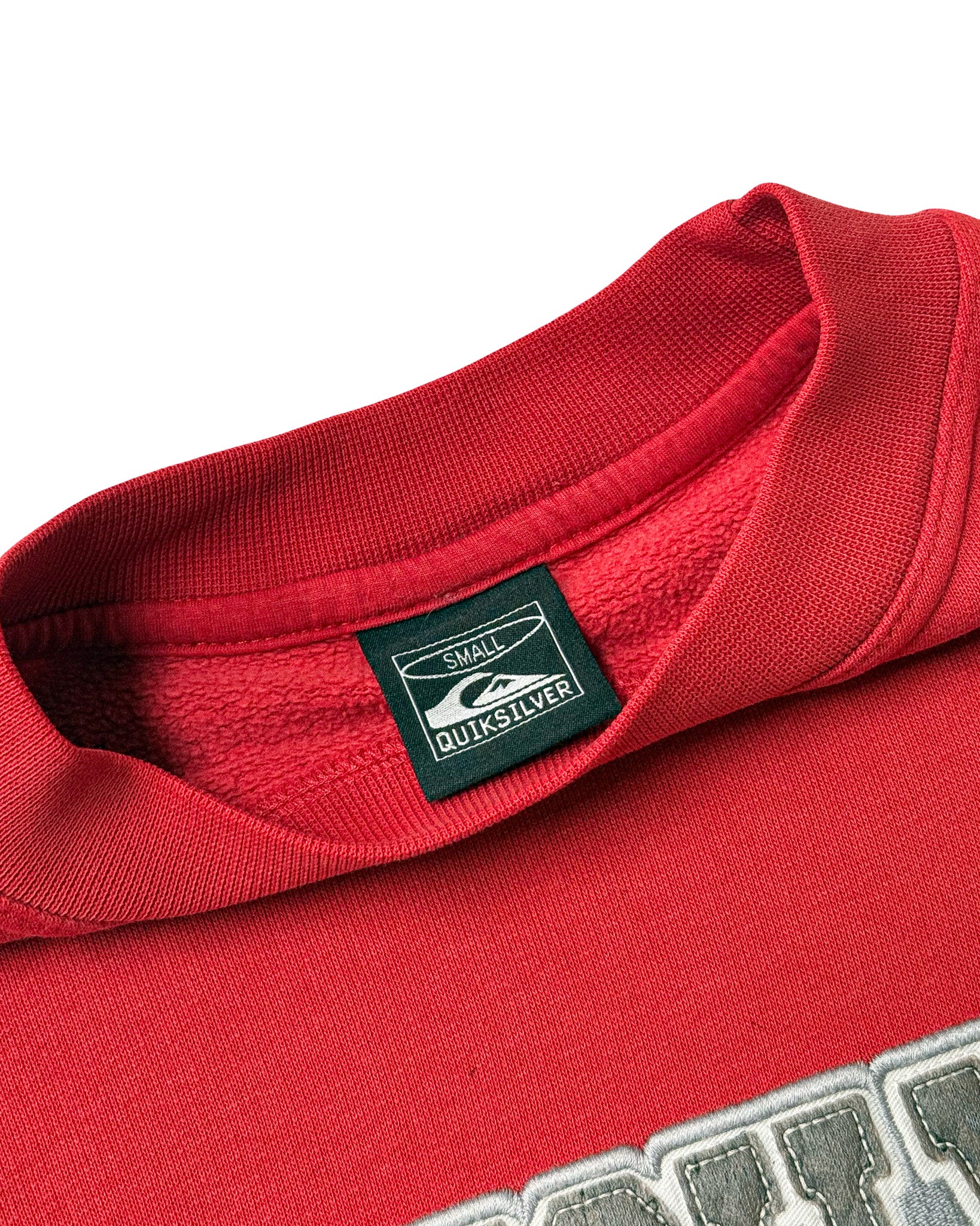 1990'S QUIKSILVER SPELLOUT SWEATSHIRT - M