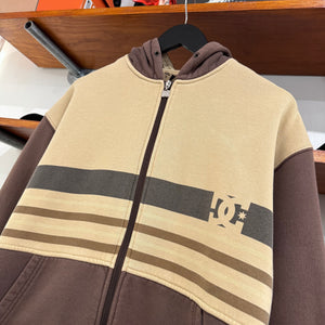 2000'S DC SHOES GRADIENT HOODED JACKET - M/L