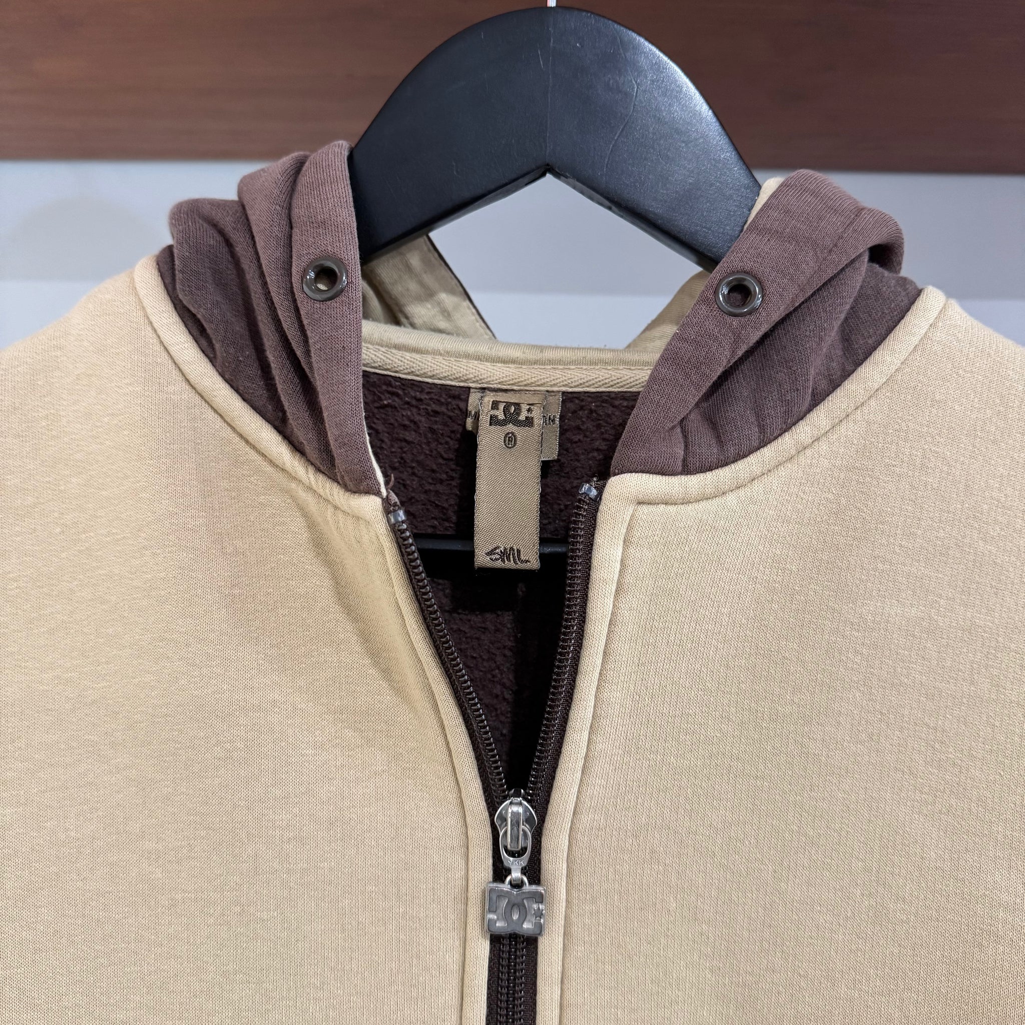 2000'S DC SHOES GRADIENT HOODED JACKET - M/L