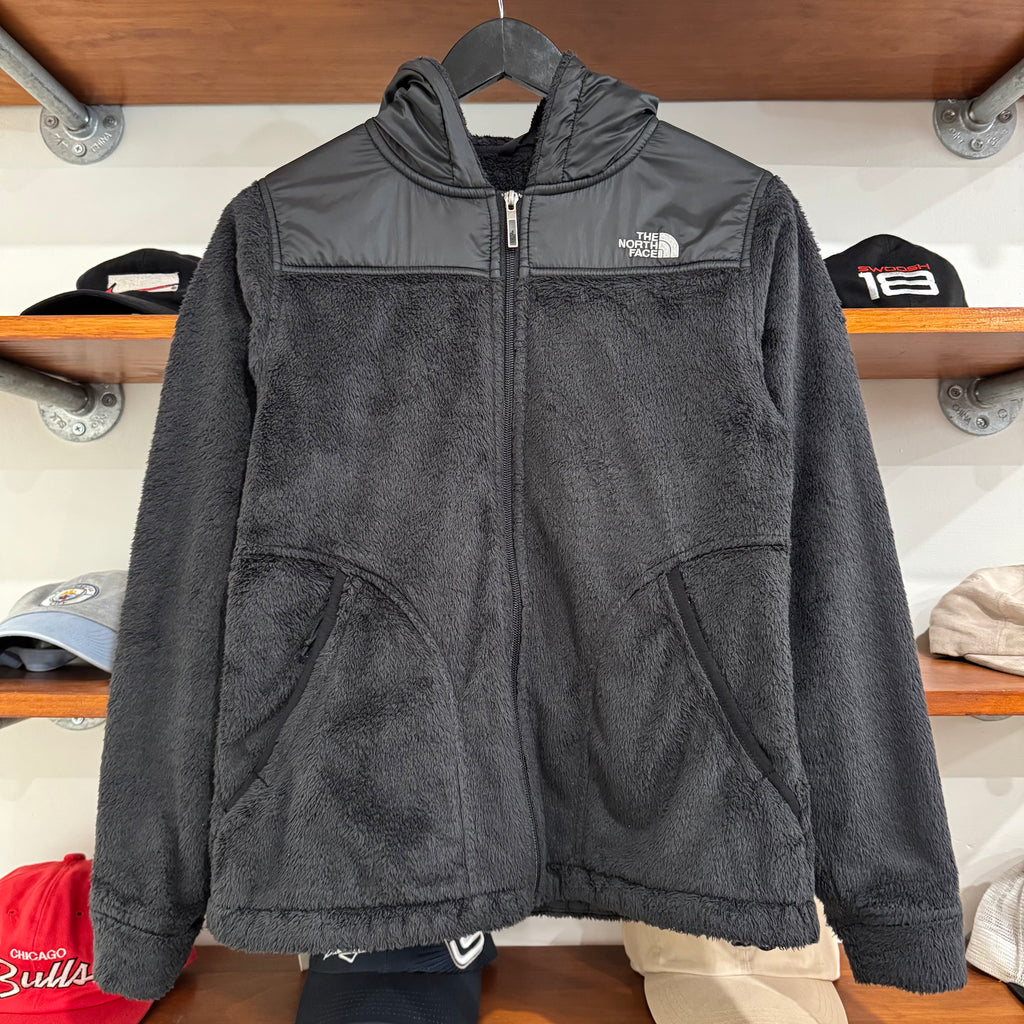 2000'S WMNS THE NORTH FACE FLEECE HOODED JACKET - S
