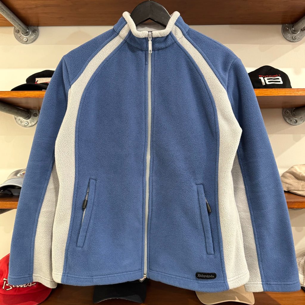 2000'S WMNS KATHMANDU FLEECE PANELS JACKET - L
