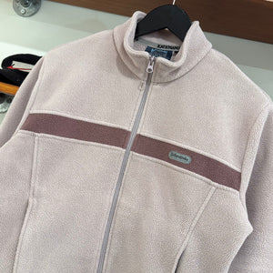 2000'S WMNS KATHMANDU STRIPED FLEECE JACKET - M