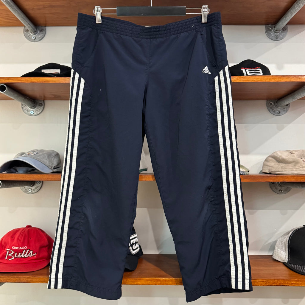2009 WMNS ADIDAS 3-STRIPE 3/4 TRACK PANTS - L