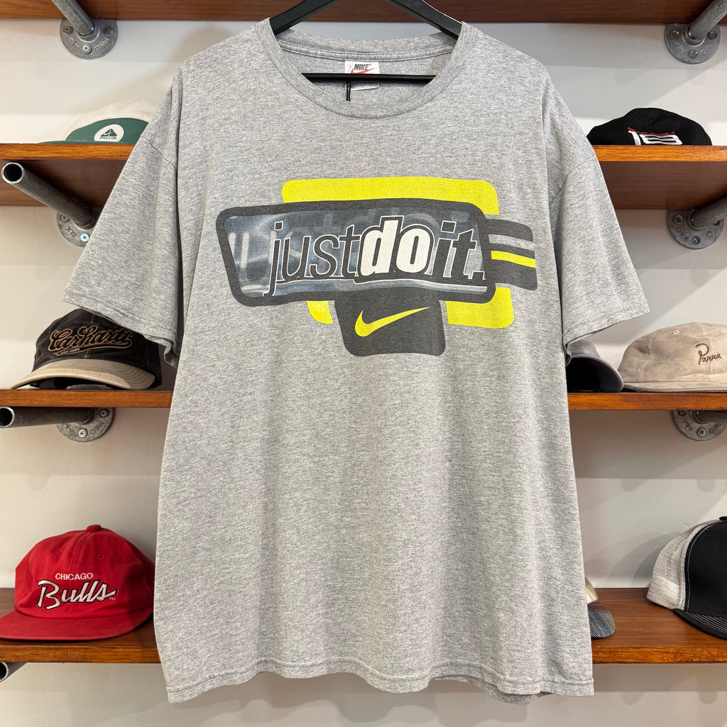 1990'S NIKE JUST DO IT GRAPHIC TEE - XL
