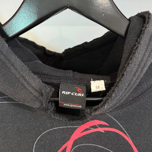 2000'S RIP CURL GRAPHIC HOODED VEST - M/L