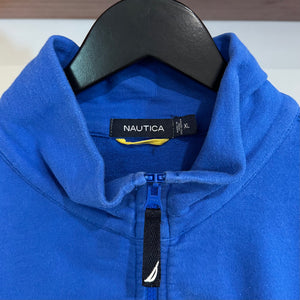 2010'S NAUTICA EMBROIDERED 1/4 ZIP SWEATSHIRT - XXL