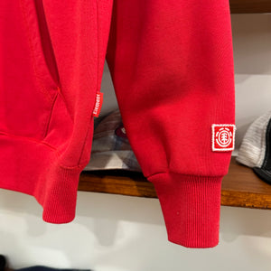 2000'S ELEMENT FELT LOGO HOODED JACKET - L