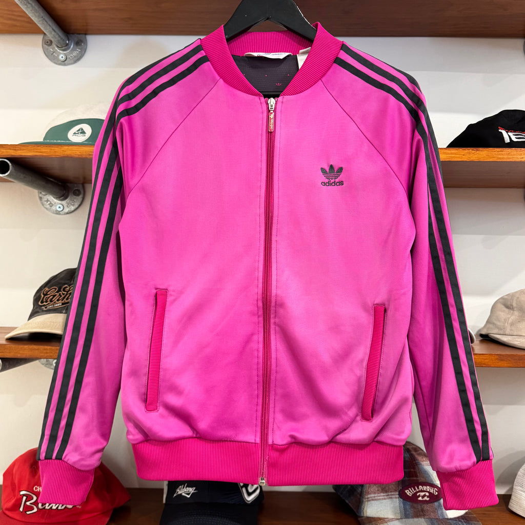 2010 WMNS ADIDAS 3-STRIPE SATIN JACKET - M