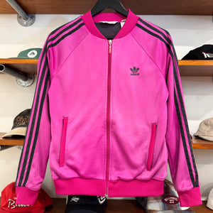 2010 WMNS ADIDAS 3-STRIPE SATIN JACKET - M