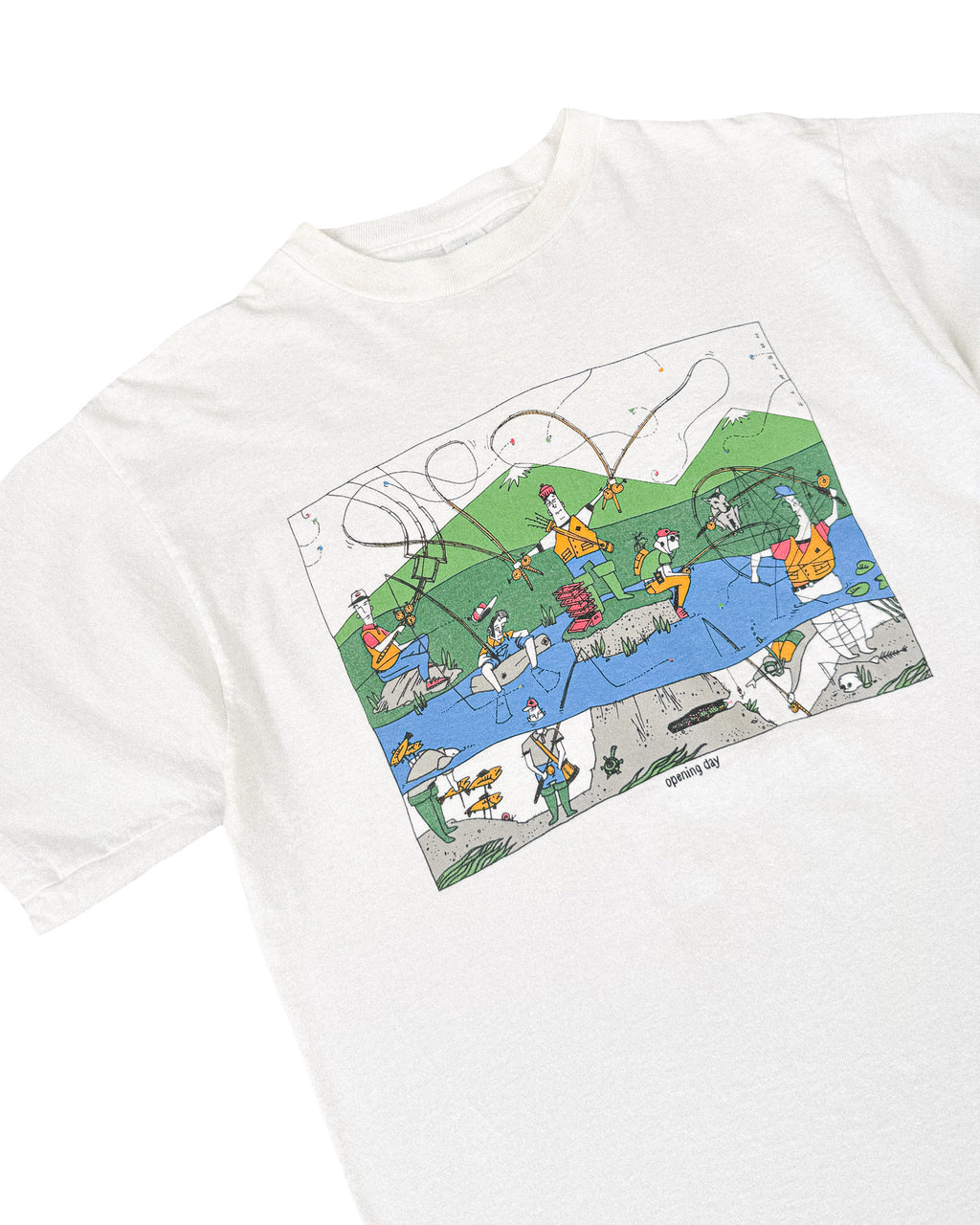 1990'S COLUMBIA 'OPENING DAY' GRAPHIC TEE - M