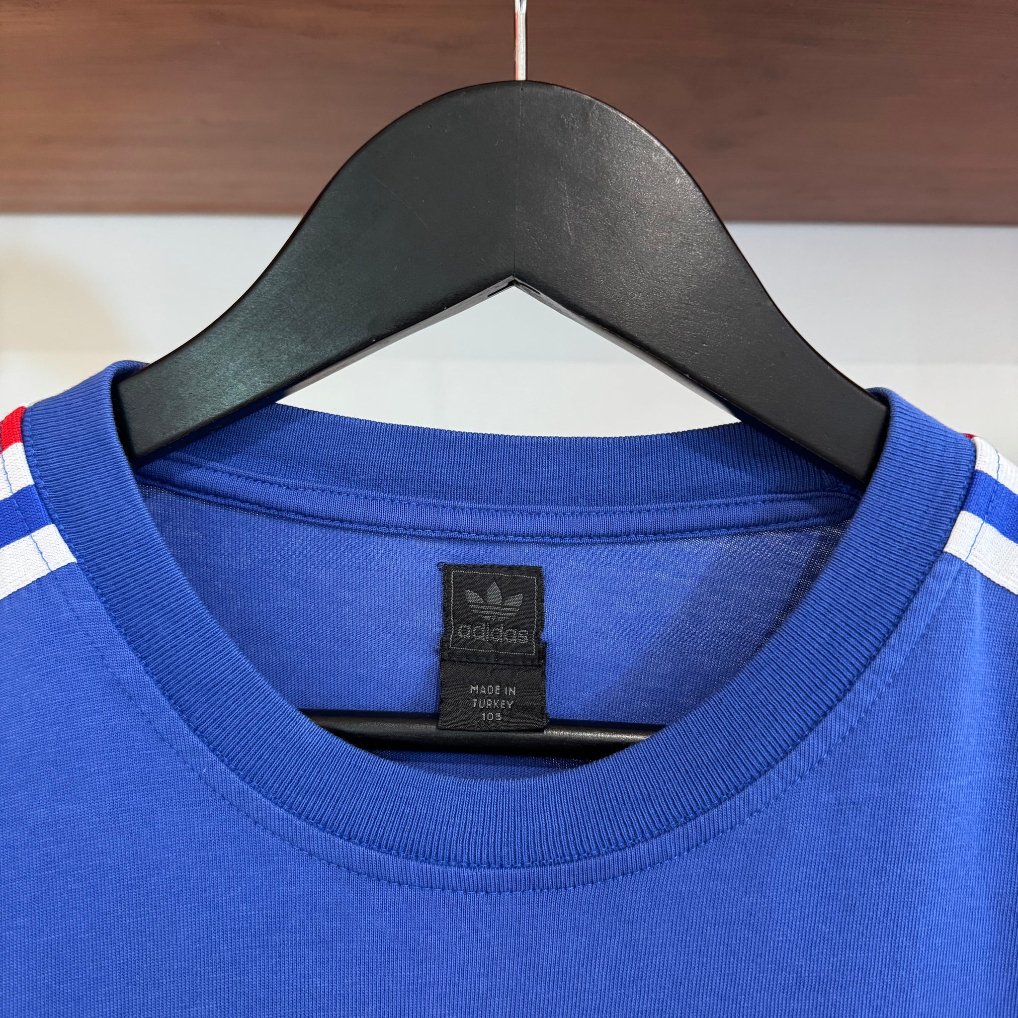 2005 ADIDAS FRANCE FOOTBALL 'LES BLEUS' TEE - M/L