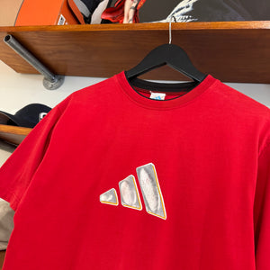 1990'S ADIDAS GRAPHIC TEE - M