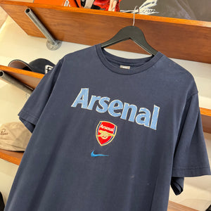 2000'S NIKE ARSENAL FC EMBROIDERED TEE - L