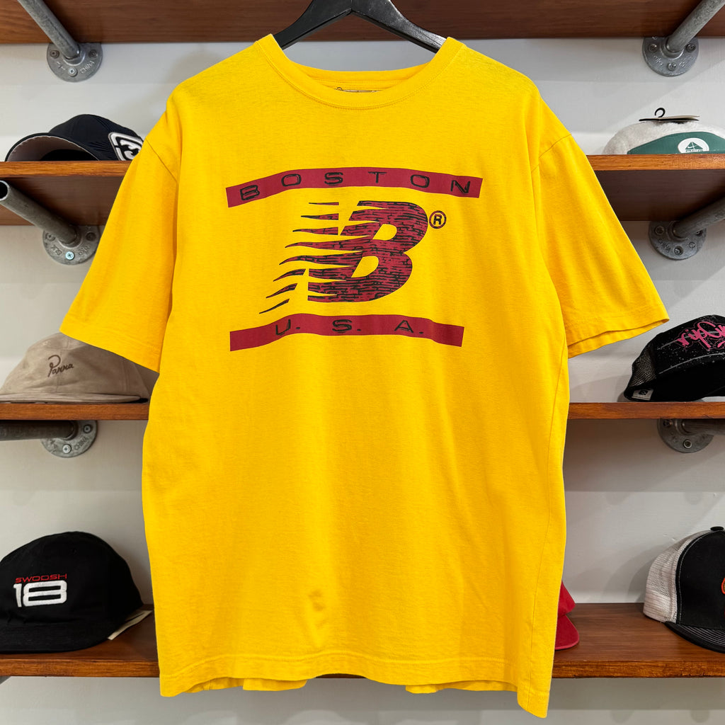 2000'S NEW BALANCE BOSTON USA TEE - L