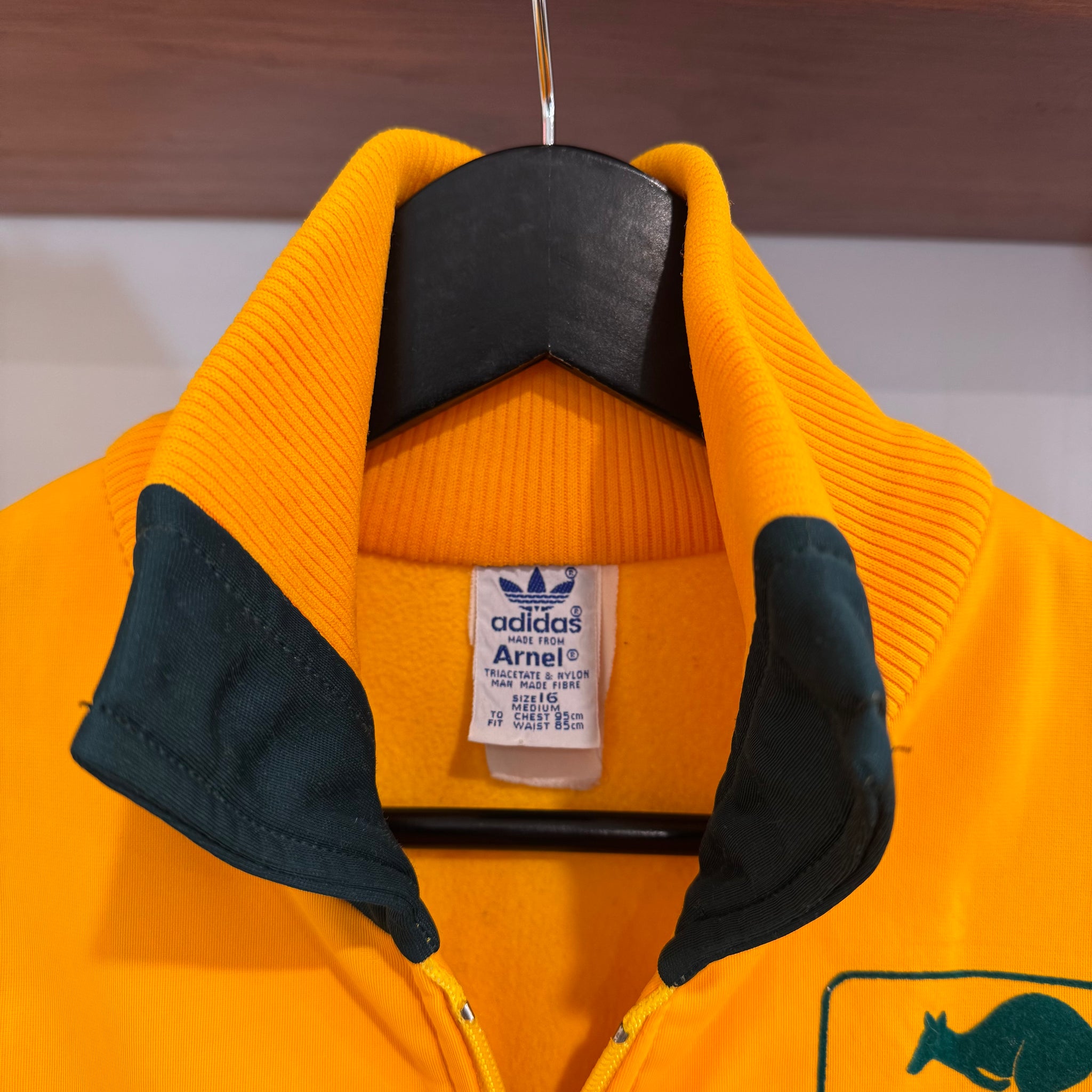 1984 ADIDAS AUSTRALIA TWO-TONE TRACK JACKET - S/M