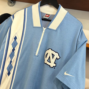 1990'S NIKE NORTH CAROLINA 1/4 ZIP JERSEY - XL
