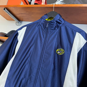 1990'S NIKE BASKETBALL TWO-TONE FULL ZIP JERSEY - M