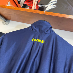 1990'S NIKE BASKETBALL TWO-TONE FULL ZIP JERSEY - M