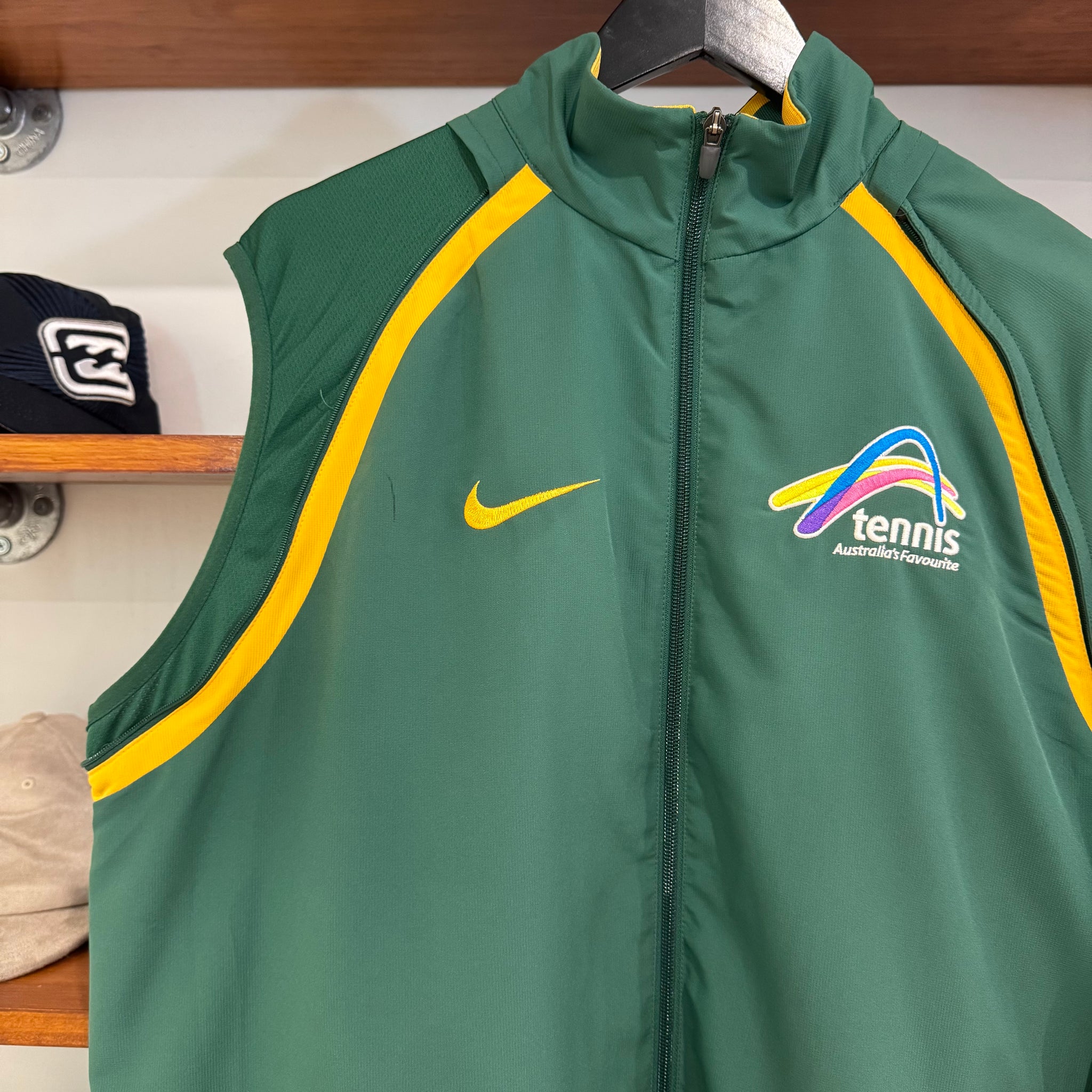 2000'S NIKE AUSTRALIA TENNIS JACKET/VEST - L