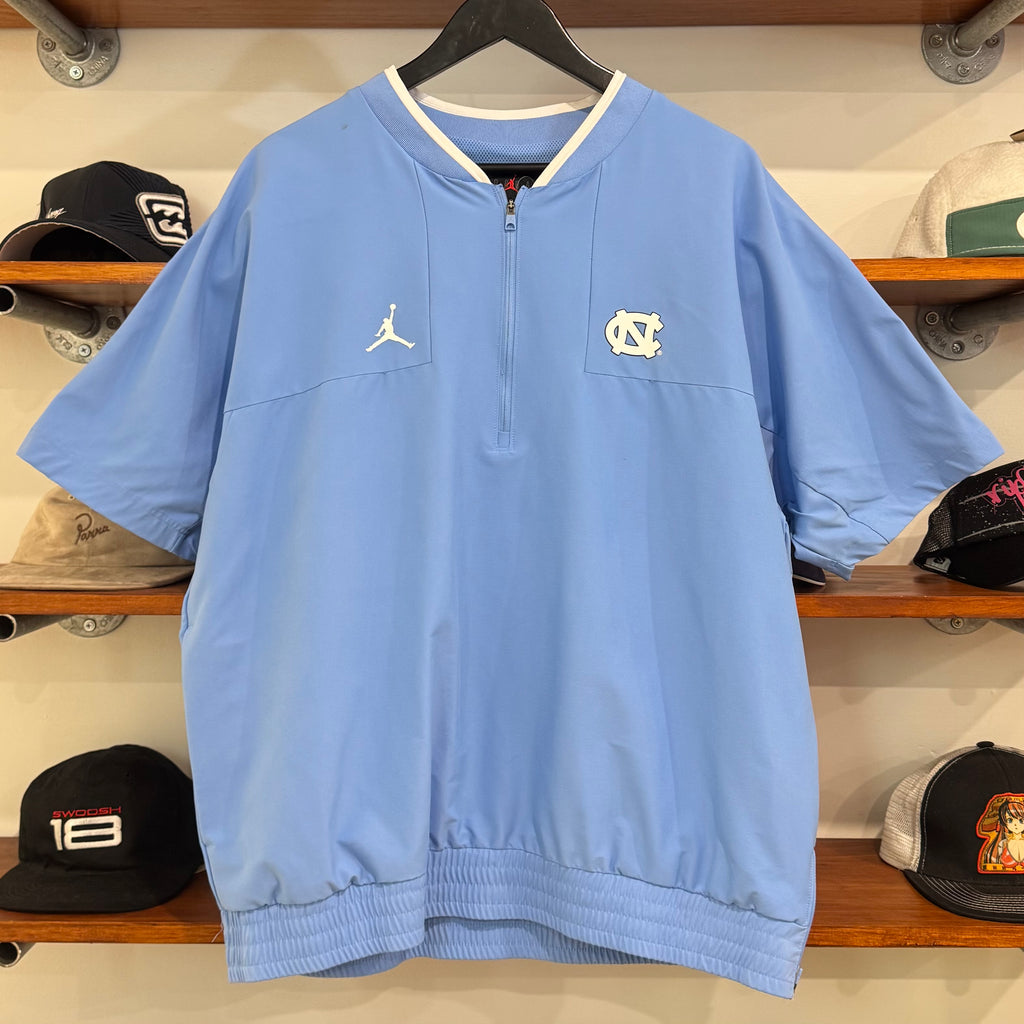 2000'S JORDAN NORTH CAROLINA 1/4 ZIP JERSEY - XL