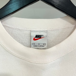 1990'S NIKE BIG SWOOSH GRAPHIC SWEATSHIRT - S/M