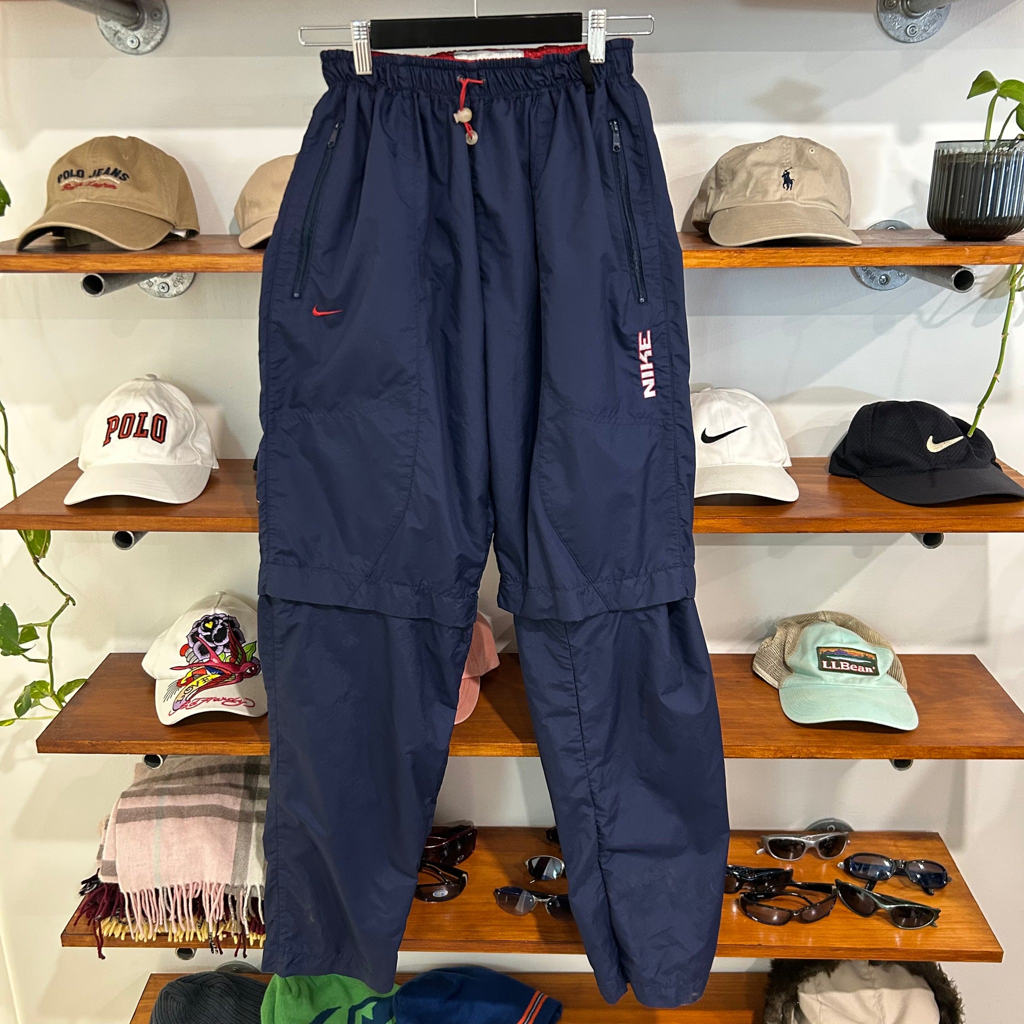 2000'S NIKE 2-IN-1 TRACK PANTS - S/M