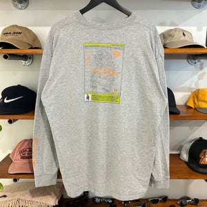 2000'S NIKE LAB 'MONKEY BUSINESS' LONG SLEEVE TEE - XL