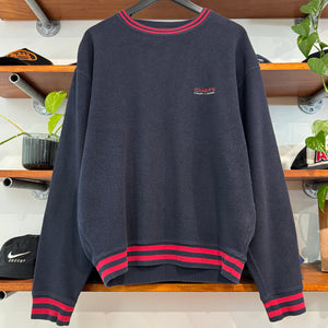 1990'S CHAPS RALPH LAUREN FLEECE SWEATSHIRT - L