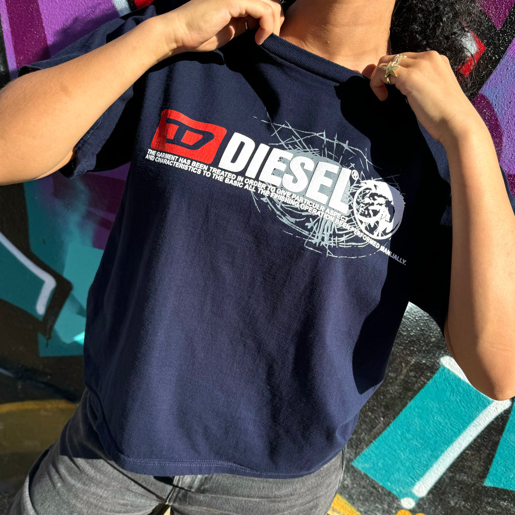 2000'S DIESEL GRAPHIC TEE - M