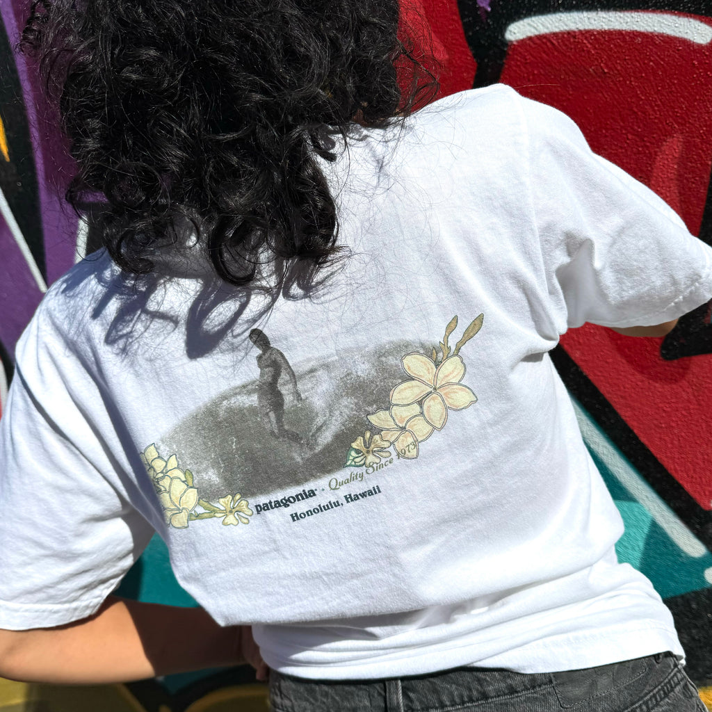 1990'S PATAGONIA HAWAII GRAPHIC TEE - S/M