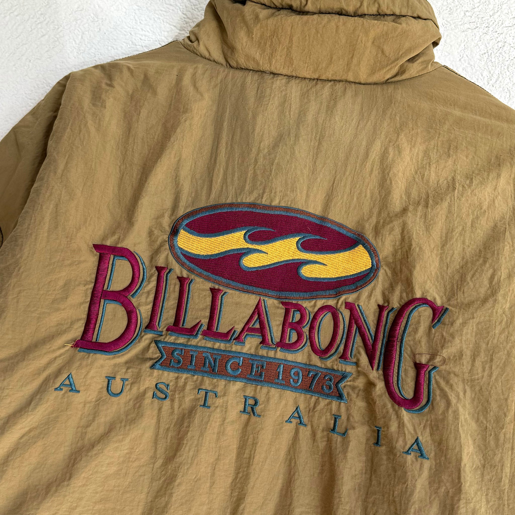 1990'S BILLABONG EMBROIDERED JACKET - M