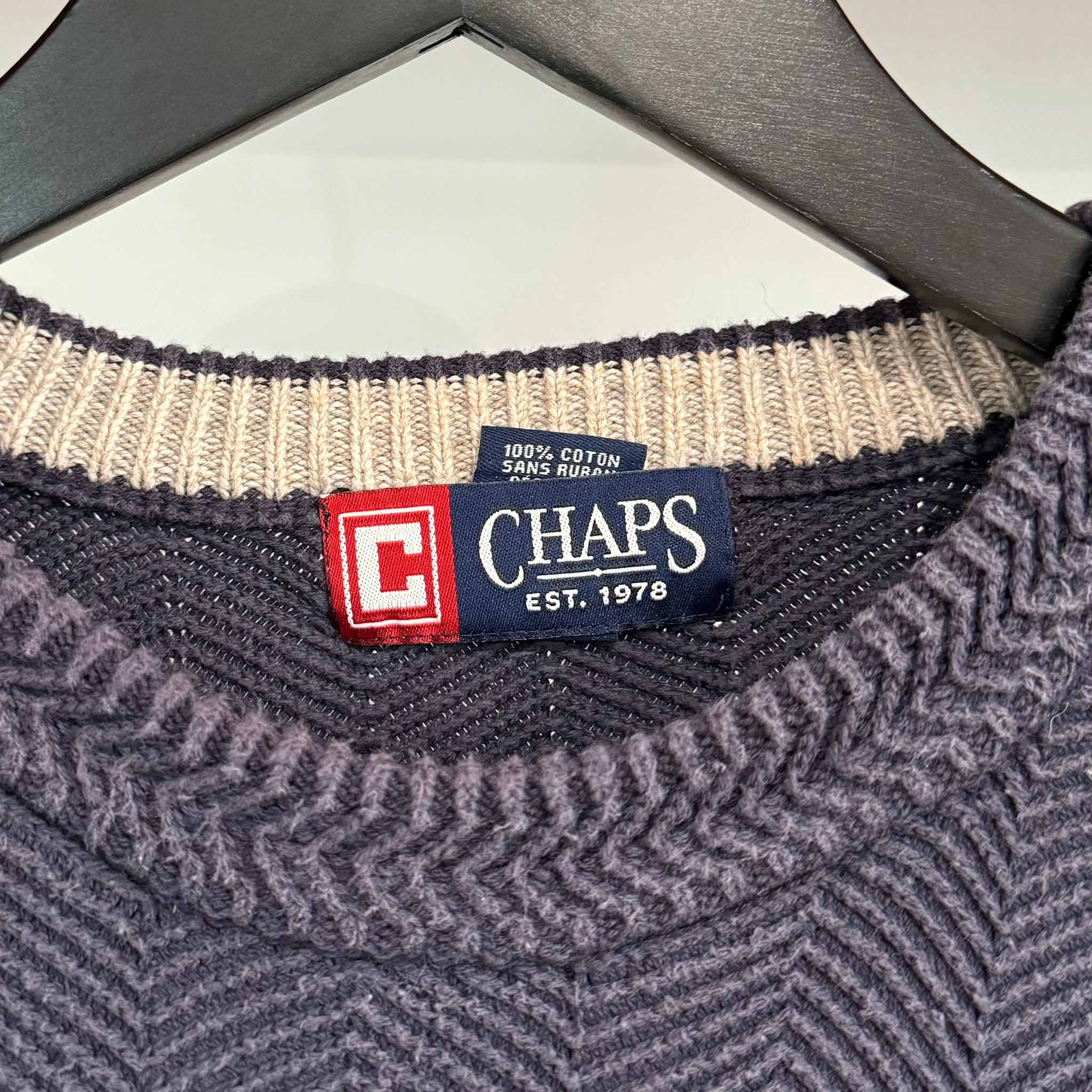 1990'S CHAPS RALPH LAUREN KNIT - L