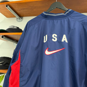 1990'S NIKE USA SOCCER PULLOVER - XXL