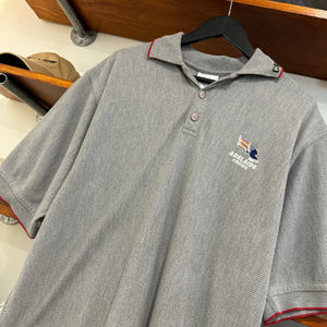 2000'S AFL ADELAIDE CROWS POLO SHIRT - L/XL