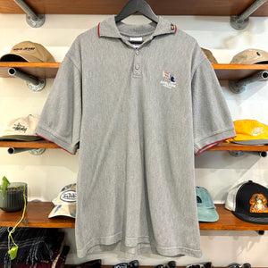 2000'S AFL ADELAIDE CROWS POLO SHIRT - L/XL
