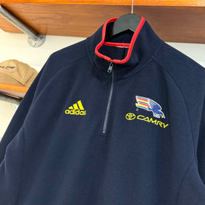 2000'S ADIDAS ADELAIDE CROWS FLEECE 1/4 ZIP - L