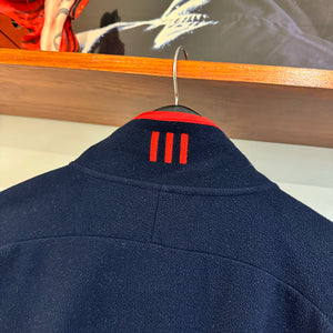 2000'S ADIDAS ADELAIDE CROWS FLEECE 1/4 ZIP - L