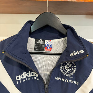 1990'S ADIDAS TRAINING CARLTON F.C JACKET - S/M